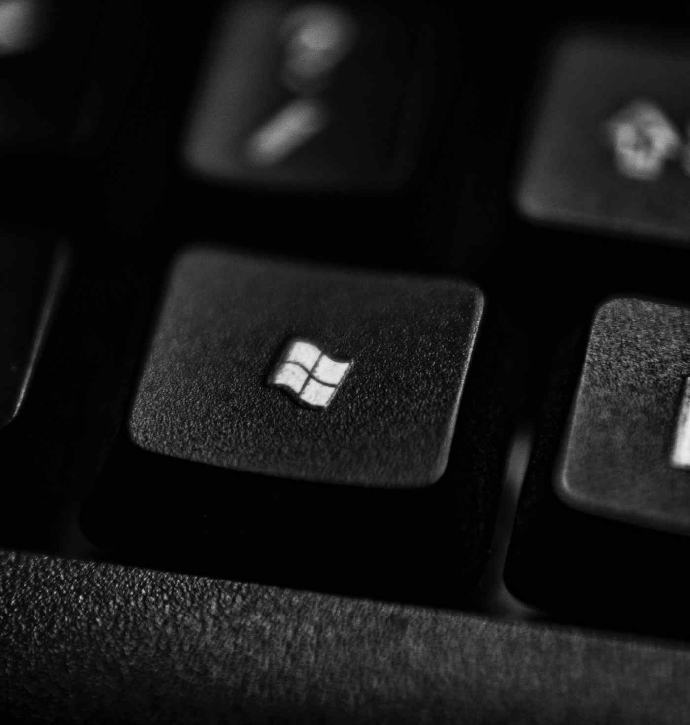 Foto von Microsoft Windows Tastatur