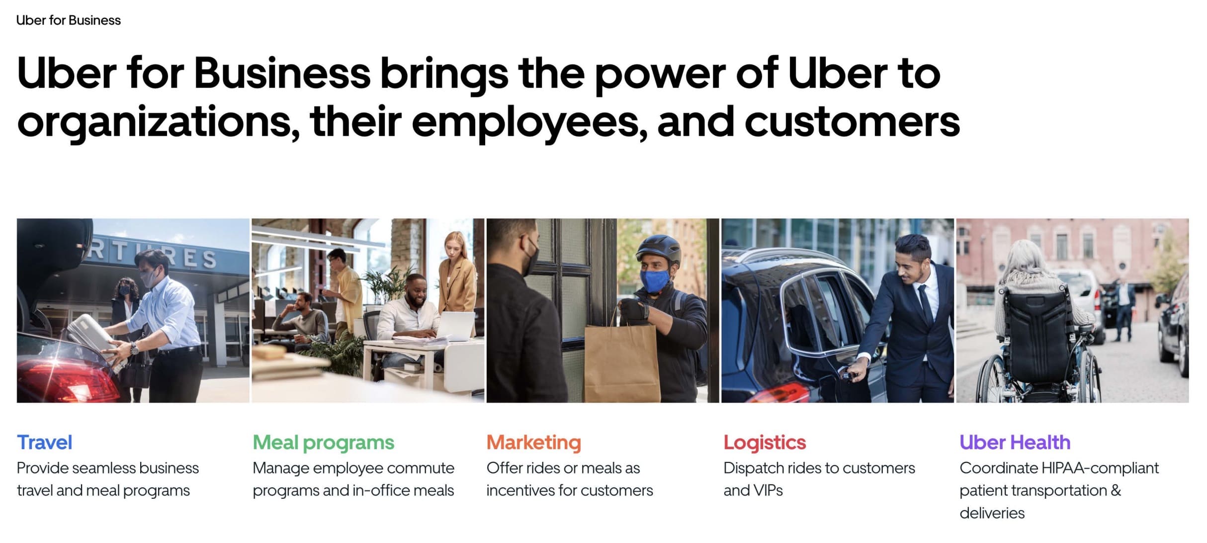 Uber für Geschäftskunden